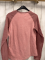 Preview: review Langarmshirt Gr. 152 rosa rote Plüschschrift