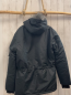 Preview: Kempa Winterjacke Gr. M grau Kapuze mit Kunstfelldbund