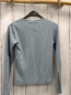 Preview: Name it  Langarmshirt  Gr. 134  mint weiße Streifen