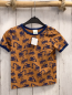 Preview: Alana  T-Shirt  Gr. 86  ocker blaue Baufahrzeuge + Bund 