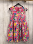 Preview: Lulurain Kleid Gr. 128  pink bunte Blumen