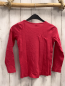 Preview: Esprit  Langarmshirt  Gr. 116  rot Tigerkopf mit blauen Pailetten 