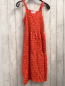 Preview: Zara  Kleid  Gr. 164  orange Struktur 