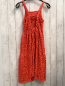 Preview: Zara  Kleid  Gr. 164  orange Struktur 