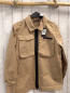 Preview: neu National Geographic  Jacke Gr. S  hellbraun schwarze Reißverschlüsse 