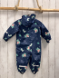 Preview:   Regenoverall Gr. 74  blau Peppa Pig im Weltraum Kapuze Fleecefutter