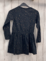 Preview: Vertbaudet  Kleid  Gr. 116  schwarz bronze Glitzersterne 