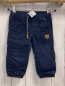 Preview: Vertbaudet  Hose  Gr. 80  blau gefüttert 
