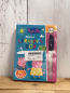 Preview: neu  Lernspielbox Peppa Pig mit 50 abwischbaren Karten 