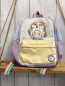 Preview: neu Zara  Rucksack weiß gelb lavendel hellblau My little Pony NP 25,95 € 