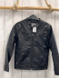 Preview: H&M Jacke Gr. 134  schwarz Lederimitat