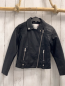 Preview:  Jacke Gr. 128  schwarz Lederimitat