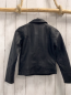 Preview:  Jacke Gr. 128  schwarz Lederimitat