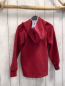Preview:   Pullover  Gr. 122  rot Kapuze Skateboard weiße Schrift 