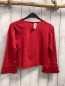 Preview: Oilily  Langarmshirt  Gr. 122  rot Flamencotänzerin Rüschensaum 
