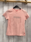 Preview: Roberto Cavalli  T-Shirt  Gr. 128  rosa silber Schrift aus kleinen Steinen 