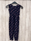 Preview: neu H&M Jumpsuit Gr. 116  blau Blumen 