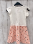 Preview: neu  Kleid  Gr. 116  weißes Oberteil rosa Rock Minn Mouse Blumen Erdbeeren