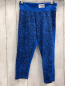 Preview: Adidas  Sportleggings  Gr. 38/40  blau dunkelblauer Druck 