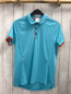 Preview: Ziener  Sportshirt  Gr. 40  hellblau Polokragen orange Bund 