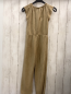 Preview: H&M  Playsuit Gr. 128  golden crincled mit Glitzer 