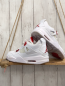 Preview: Jordan Boots Gr. 47  weiß rote Schnallen 