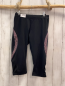 Preview:   Sportcaprileggings schwarz + rosa graue Punkte 