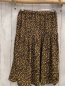 Preview: Zara  Rock  Gr. 152  schwarz gelb bunte Blumen 
