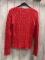 Preview: Petit Bateau  Strickjacke  Gr. 152  hellrot Zöpfe 