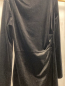 Preview: H&M  Kleid  Gr. 164  schwarz Samt goldene Glitzerpunkte 