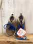 Preview: neu Superfit  Schuhe  Gr. 19  braun hellbraun blaue Striefen Nähte + Schnürsenkel 