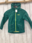 Preview: Jack Wolfksin Regenjacke  Gr. 104  grün gelber Rieißverschluss + gelbes Futter 