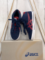 Preview: neu Asics  Leinenboots  Gr. 37,5   blau rot 