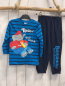 Preview: 2tlg  Schlafanzug  Gr. 98  hellblau blaue Streifen + blau Benj Blümchen