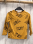Preview: H&M  Langarmshirt  Gr. 98  ocker Schrift Batman 