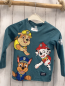 Preview: Paw Patrol Langarmshirt  Gr. 122  petrol Paw Patrol Hunde
