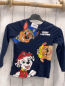Preview: Paw Patrol Langarmshirt  Gr. 122  blau Paw Patrol Hunde