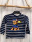 Preview: Paw Patrol  Langarmshirt  Gr. 116  blau weiße Streifen Chase 