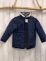 Preview:  Wendejacke  Gr. 110  blau schwarzer Bund / weiß Teddy 