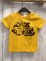 Preview: H&M  T-Shirt  Gr. 92  gelb schwarze Schrift + schwarzer Minions 
