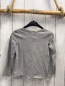 Preview: H&M Langarmshirt Gr. 98  grau pailettenpunkte