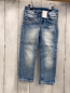 Preview: H&M Kleid Gr. 92  blau Jeans Bund verstellbar