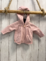 Preview: sergent major Strickjacke Gr. 56  rosa gestickte Blumen