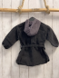 Preview: Zara Kleid  Gr. 86  grau Jeans hellgraue Kapuze 
