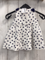 Preview:   Kleid  Gr. 62  weiß blaue Punkte 