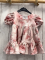 Preview:   Kleid  Gr. 92  weiß rosa altrosa weiße Blumen 