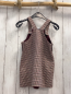 Preview:   Kleid  Gr. 98  beige weinrot schwarz kariert 