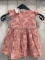 Preview: Blue Seven  Kleid  Gr. 68  lachs Kord brombeere Blumen 