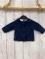Preview: neu Tape à l´oeil  Langarmshirt  Gr. 56  blau Eule goldene Glitzerschrift 