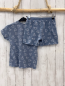 Preview: 2tlg  T-Shirt + Shorts  Gr. 134  hellblau Dikka 